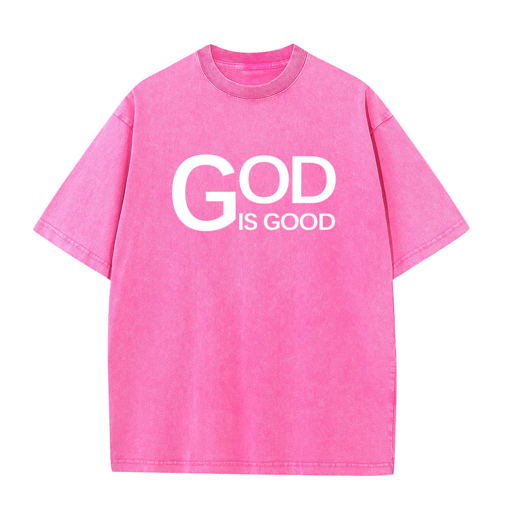Christianartworkshop Dio è buono Filippesi 4:13 Croce T-shirt unisex lavata - image 26