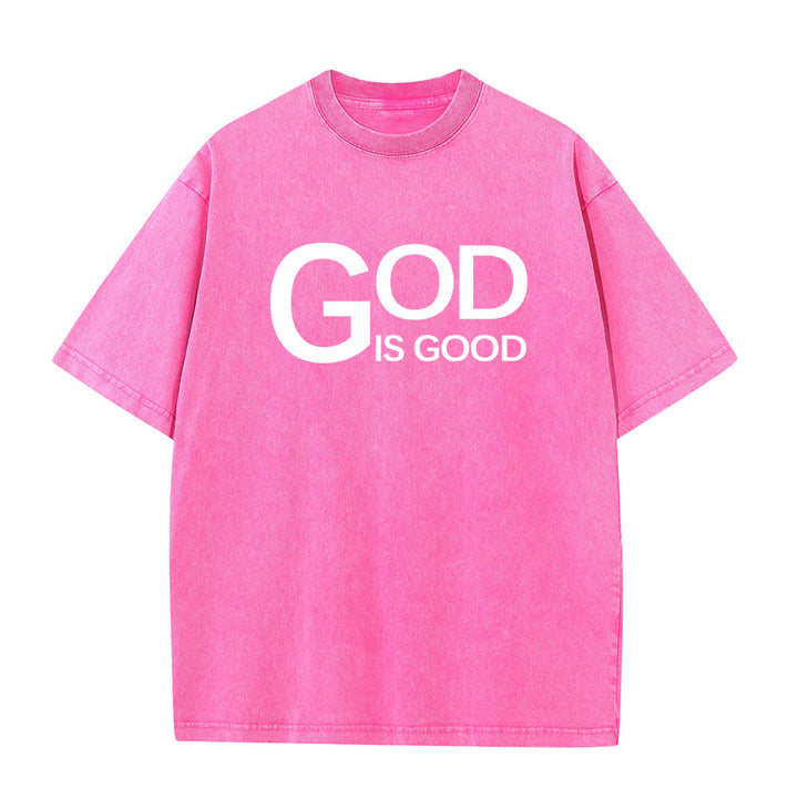 Christianartworkshop Dio è buono Filippesi 4:13 Croce T-shirt unisex lavata - image 26