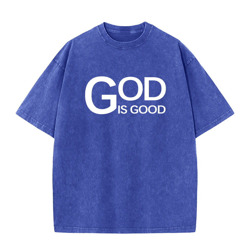 Christianartworkshop Dio è buono Filippesi 4:13 Croce T-shirt unisex lavata - image 20