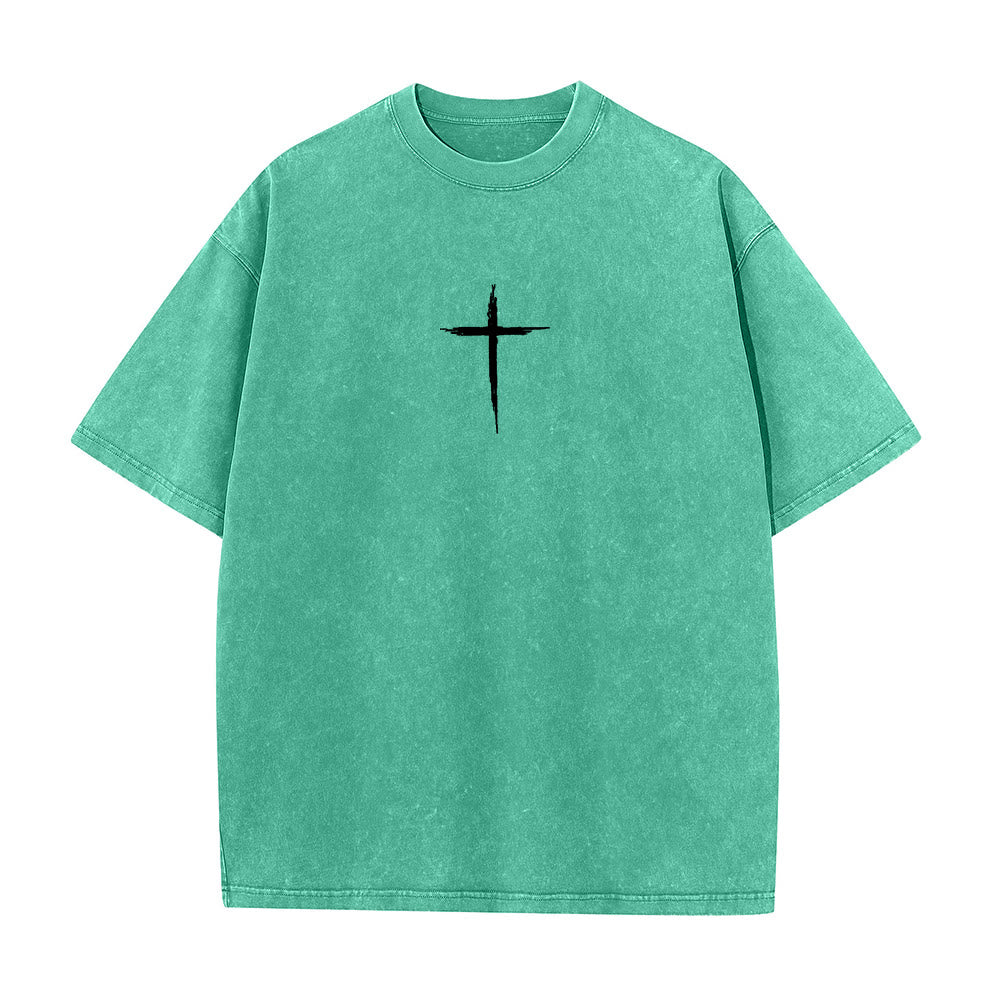 Christianartworkshop - Pentitevi per il Regno dei Cieli - Maglietta unisex lavata - image 8