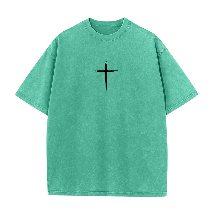 Christianartworkshop - Pentitevi per il Regno dei Cieli - Maglietta unisex lavata - image 8