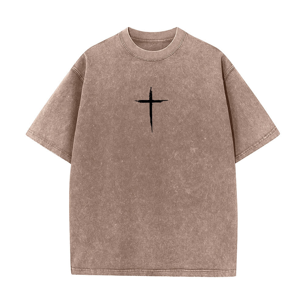 Christianartworkshop - Pentitevi per il Regno dei Cieli - Maglietta unisex lavata - image 14