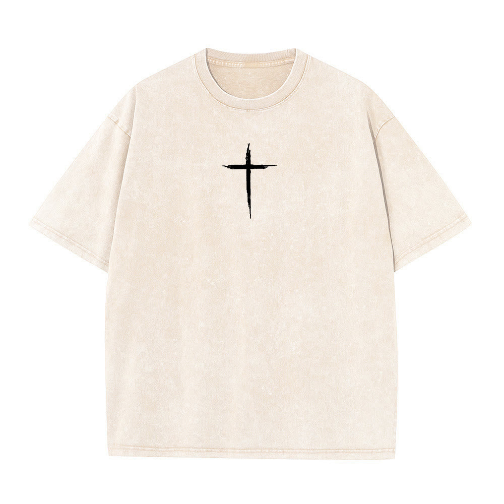 Christianartworkshop - Pentitevi per il Regno dei Cieli - Maglietta unisex lavata - image 17
