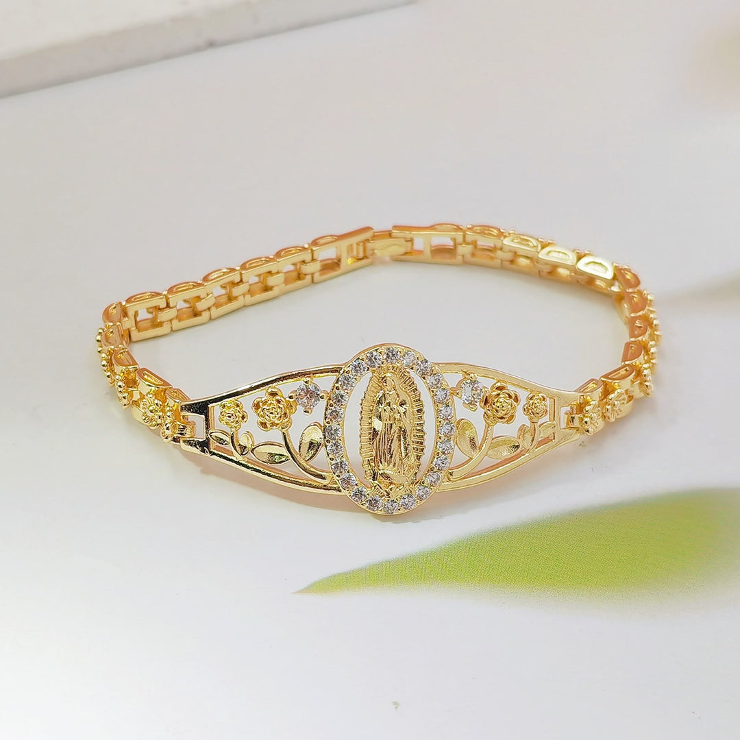 Christianartworkshop Collezione di bracciali Nostra Signora in filigrana d'oro: simbolo di grazia materna e protezione. - Nostra Signora D - image 8