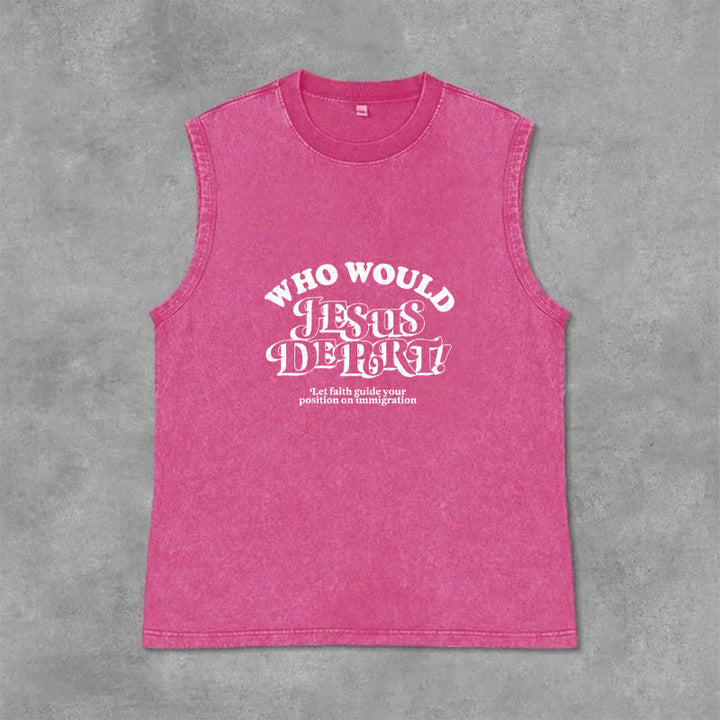 Christianartworkshop Canotta unisex con scritta "Inspirational Let Faith Guide You" (Lascia che la fede ti guidi) - Rosa - 2XL - image 9