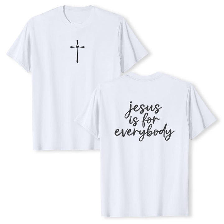 Christianartworkshop Maglietta premium "Gesù è per tutti" - Bianco - 2XL - image 18