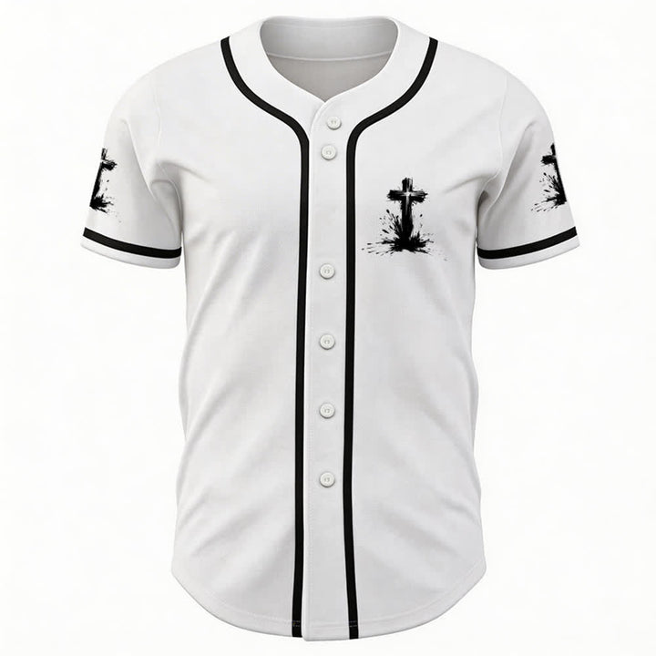 Christianartworkshop Non tutti i supereroi indossano mantelli Maglia da baseball unisex A Cross - image 6