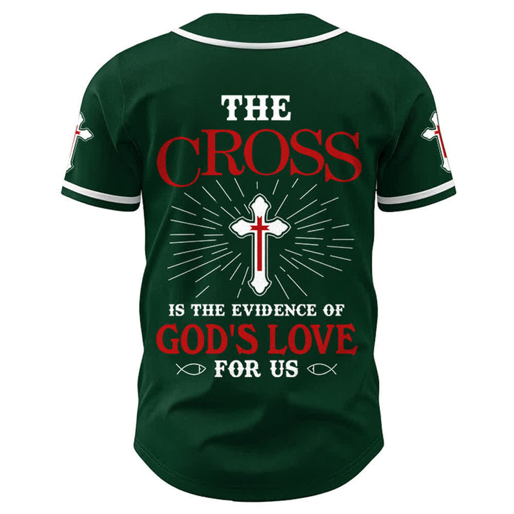 Christianartworkshop Maglia da baseball unisex "La croce è la prova dell'amore di Dio" - image 26