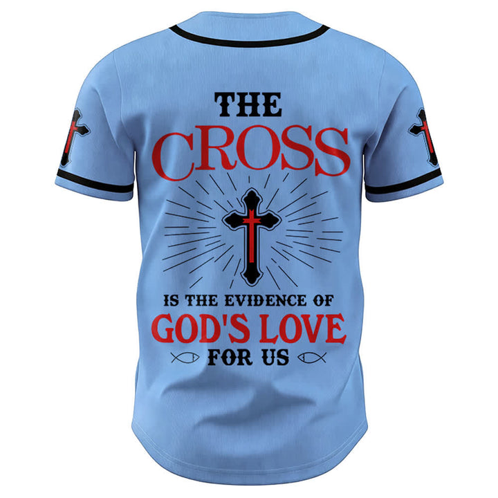 Christianartworkshop Maglia da baseball unisex "La croce è la prova dell'amore di Dio" - image 20