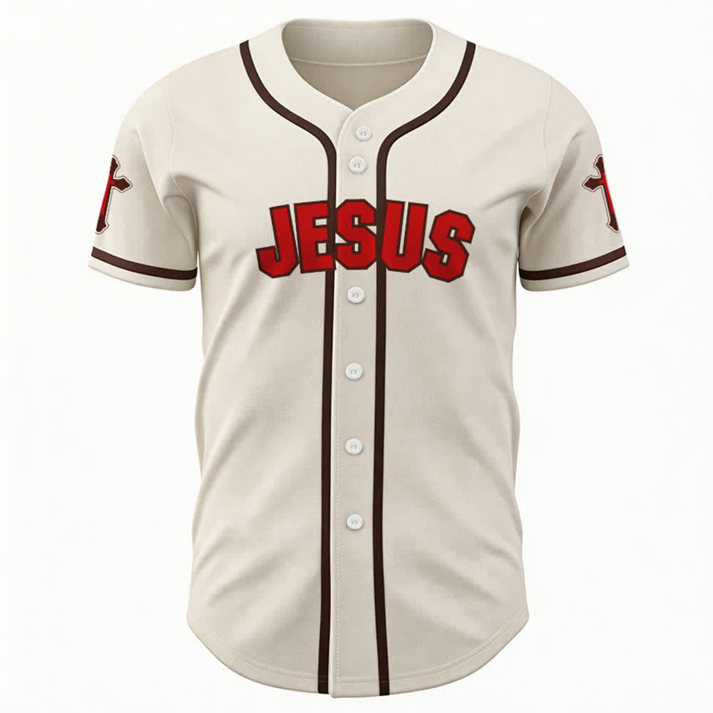 Christianartworkshop Maglia da baseball unisex "La croce è la prova dell'amore di Dio" - image 6