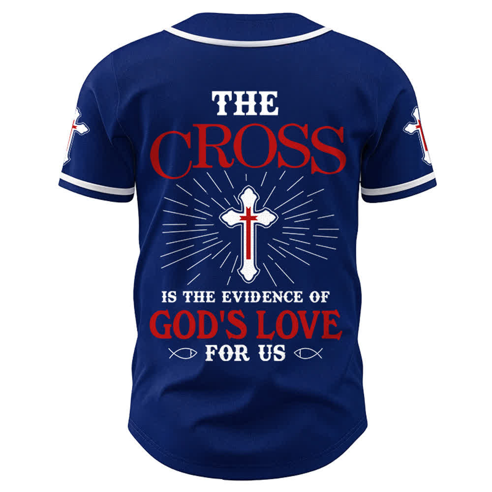 Christianartworkshop Maglia da baseball unisex "La croce è la prova dell'amore di Dio" - image 23