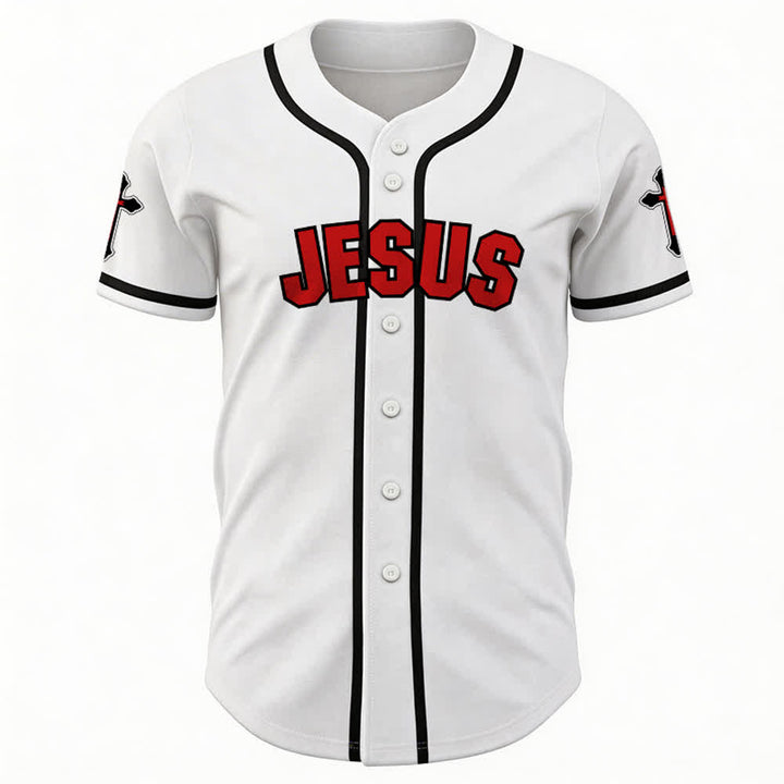Christianartworkshop Maglia da baseball unisex "La croce è la prova dell'amore di Dio" - image 9