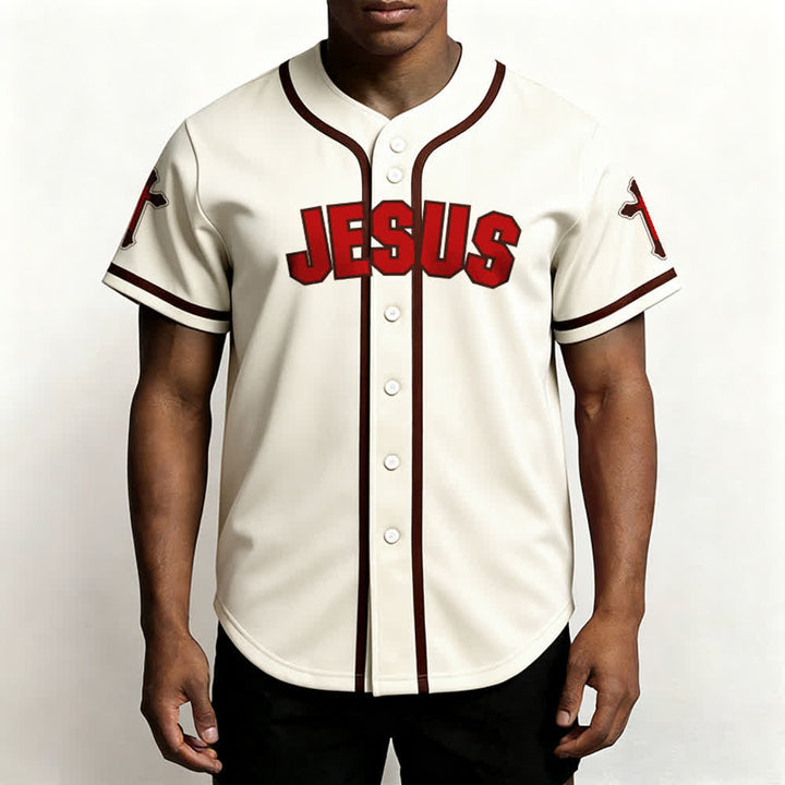 Christianartworkshop Maglia da baseball unisex "La croce è la prova dell'amore di Dio" - image 2
