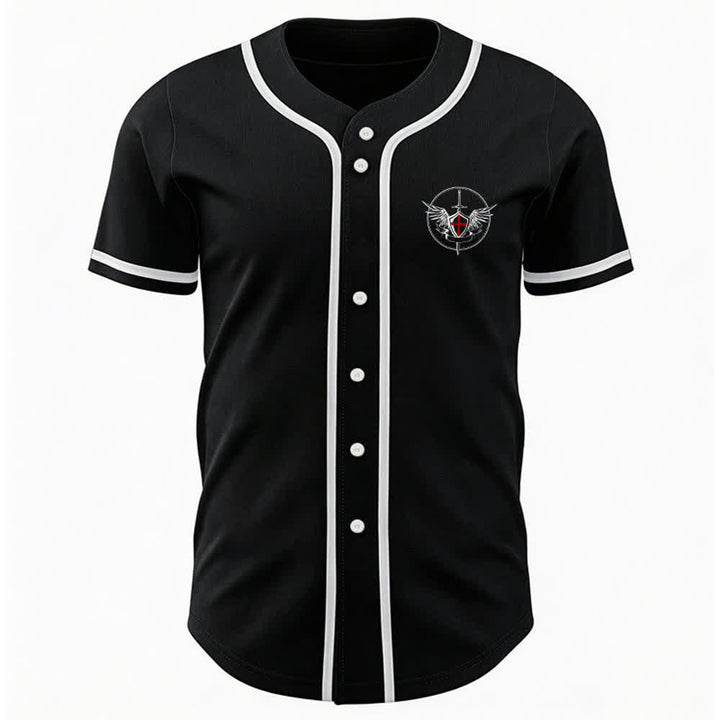 Christianartworkshop Maglia da baseball unisex "San Michele Arcangelo difendici" - image 9