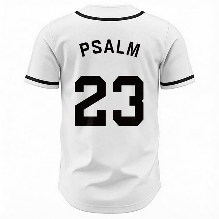 Christianartworkshop Maglia da baseball unisex in stile retrò con la scritta Salmo 23 - image 8