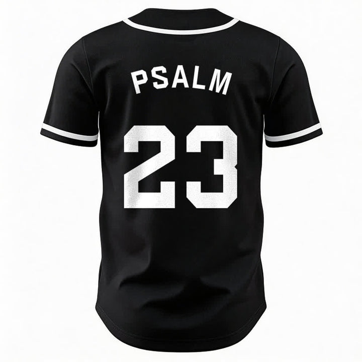 Christianartworkshop Maglia da baseball unisex in stile retrò con la scritta Salmo 23 - image 11