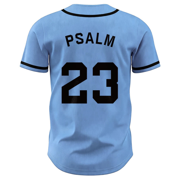 Christianartworkshop Maglia da baseball unisex in stile retrò con la scritta Salmo 23 - image 20