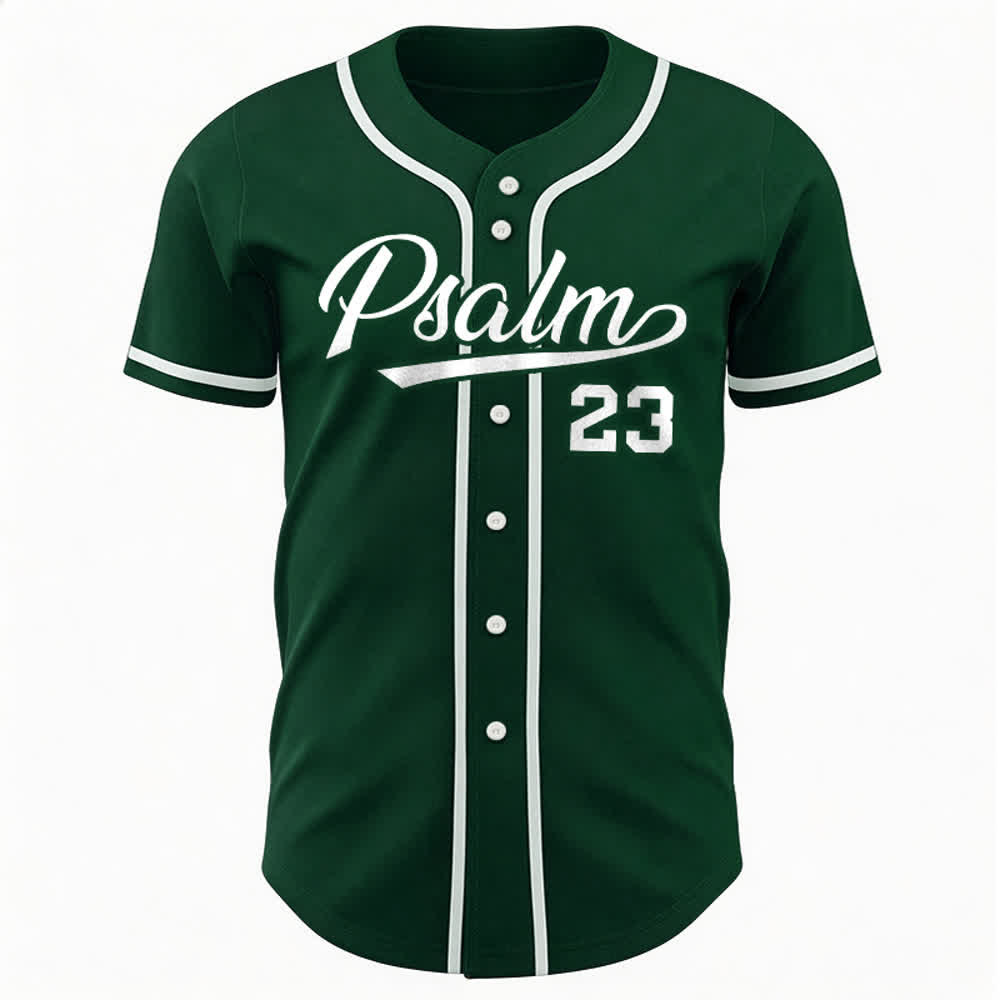 Christianartworkshop Maglia da baseball unisex in stile retrò con la scritta Salmo 23 - image 24