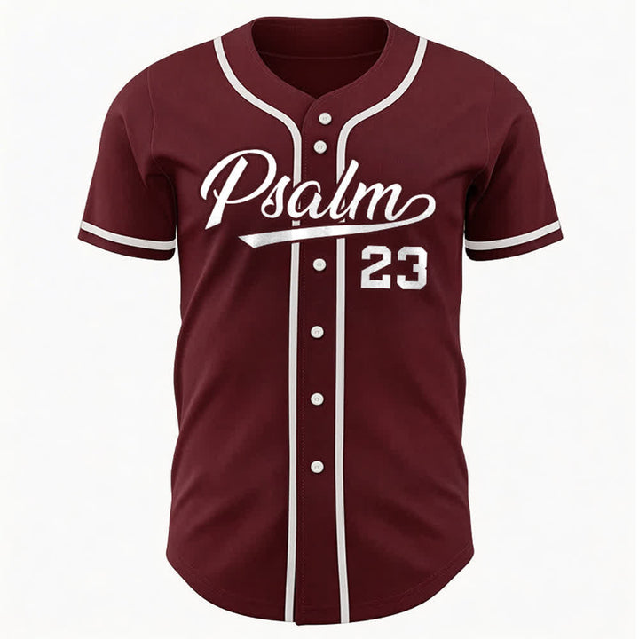 Christianartworkshop Maglia da baseball unisex in stile retrò con la scritta Salmo 23 - image 17