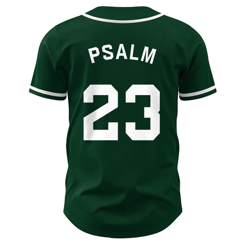 Christianartworkshop Maglia da baseball unisex in stile retrò con la scritta Salmo 23 - image 23