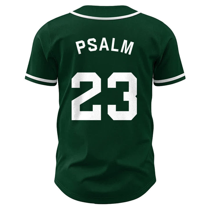 Christianartworkshop Maglia da baseball unisex in stile retrò con la scritta Salmo 23 - image 23