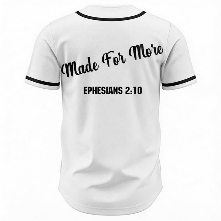 Christianartworkshop Made For More Ephesians 2:10 Maglia da baseball unisex - image 8