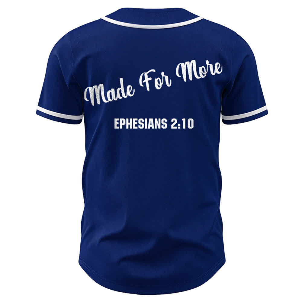 Christianartworkshop Maglia da baseball unisex Made For More Ephesians 2:10 - image 20