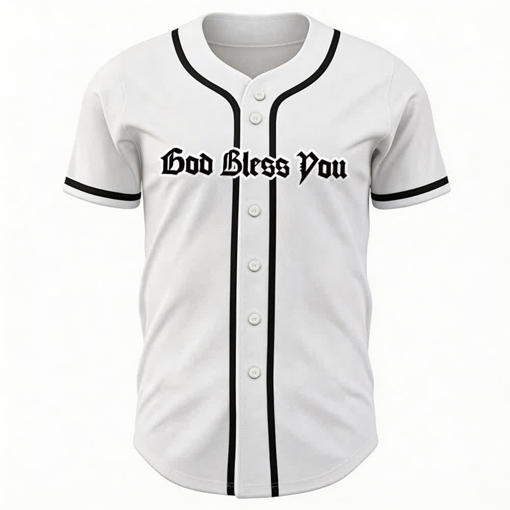 Christianartworkshop Maglia da baseball unisex "Saint Believe In Christ" - image 5