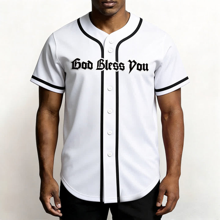 Christianartworkshop Maglia da baseball unisex "Saint Believe In Christ" - image 2
