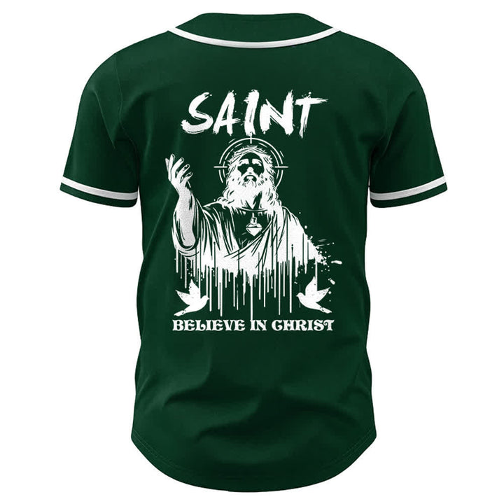 Christianartworkshop Maglia da baseball unisex "Saint Believe In Christ" - image 23