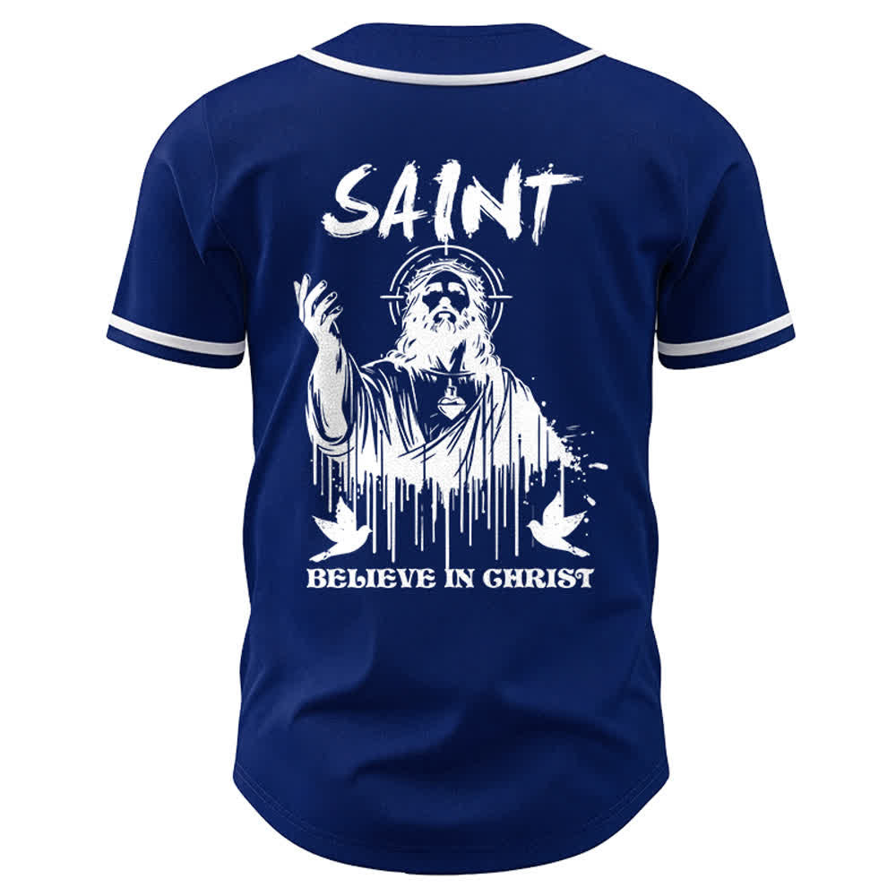 Christianartworkshop Maglia da baseball unisex "Saint Believe In Christ" - image 20