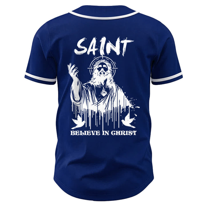 Christianartworkshop Maglia da baseball unisex "Saint Believe In Christ" - image 20