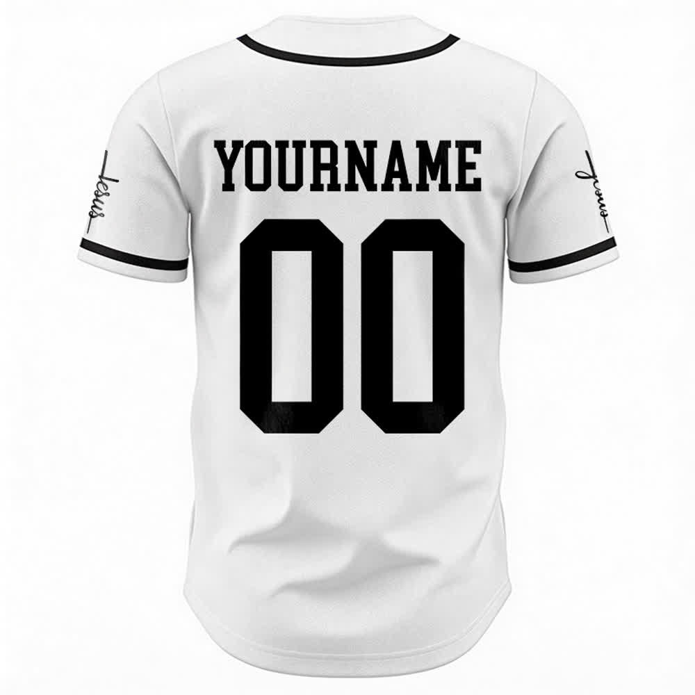 Christianartworkshop Child Of God Maglia da baseball unisex personalizzata con nome e numero - image 7