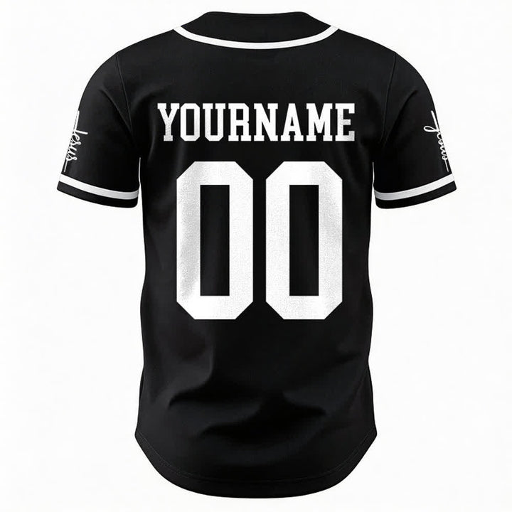 Christianartworkshop Child Of God Maglia da baseball unisex personalizzata con nome e numero - image 10