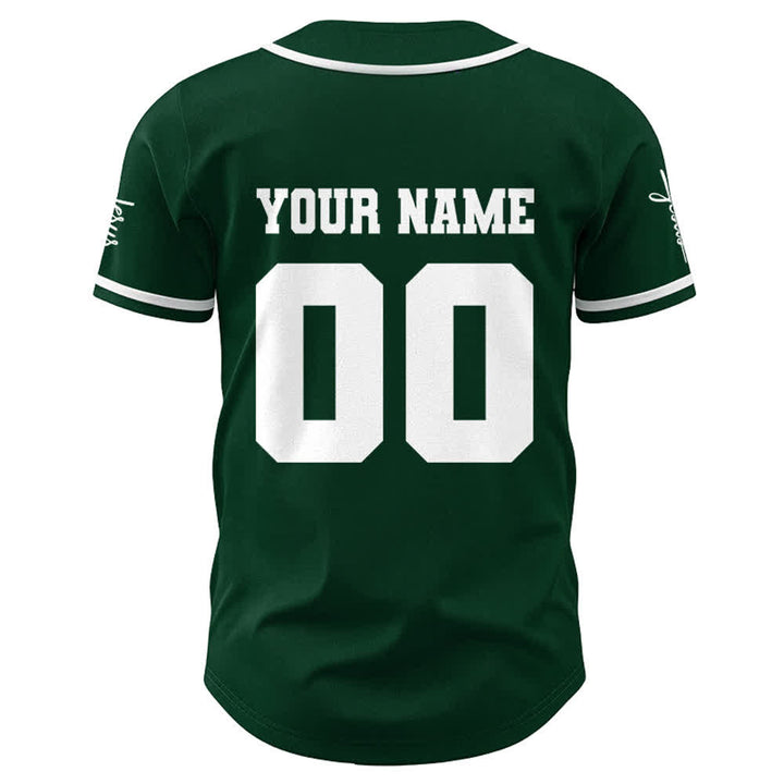 Christianartworkshop Maglia da baseball unisex personalizzata con Gesù Classico Abbigliamento Sportivo Personalizzato - image 25