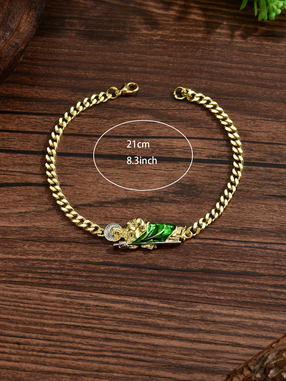 Christianartworkshop Collezione di bracciali placcati in rame di San Giuda: emblema di speranza divina e grazia miracolosa - image 3