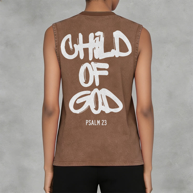 Christianartworkshop Canotta unisex lavata CHILD OF GOD - image 5