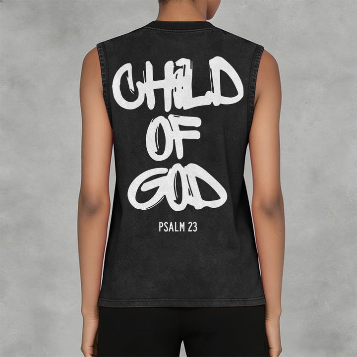 Christianartworkshop Canotta unisex lavata CHILD OF GOD - image 3