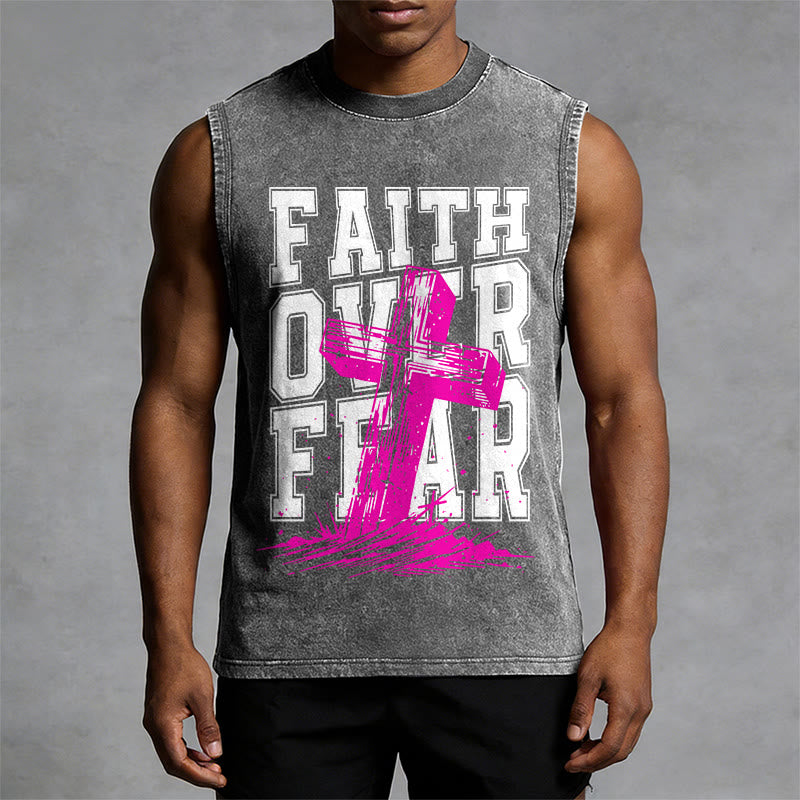 Christianartworkshop Canotta unisex lavata FAITH OVER FEAR - image 7