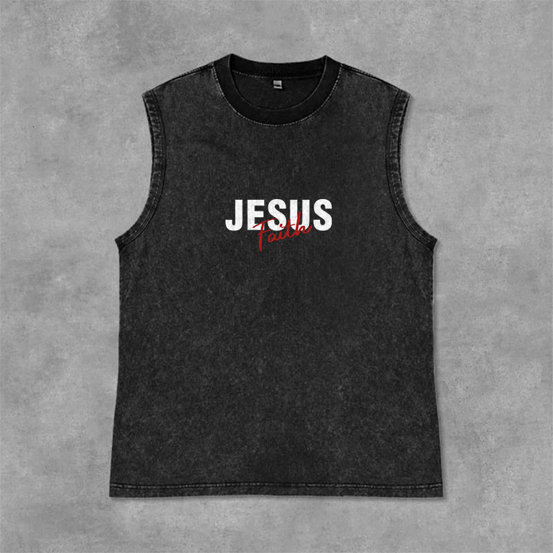 Canotta unisex lavata Christianartworkshop ALL WE NEED IS JESUS - image 15