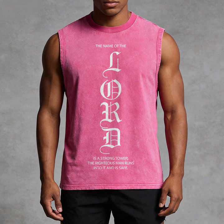 Canotta unisex lavata con scritta "LORD" Christianartworkshop - image 13