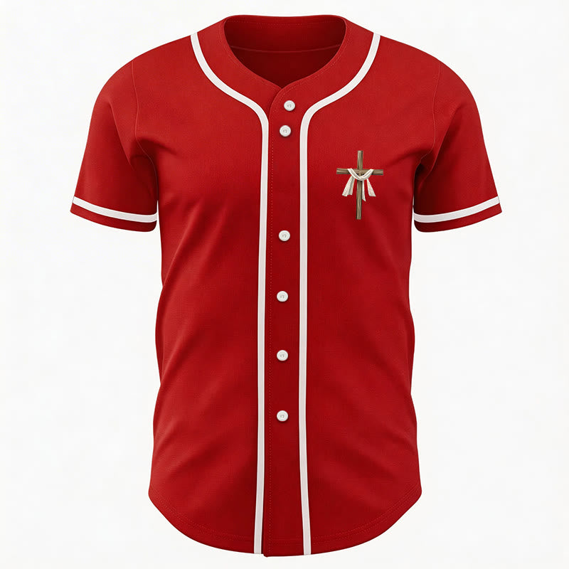 Christianartworkshop Non è qui, è risorto Maglia da baseball unisex Faith - image 27