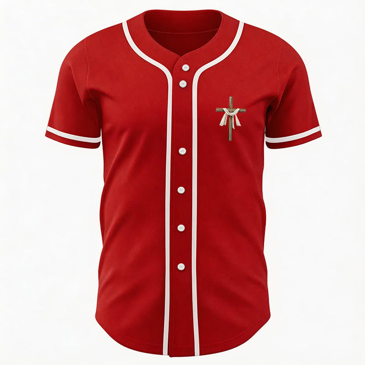 Christianartworkshop Non è qui, è risorto Maglia da baseball unisex Faith - image 27