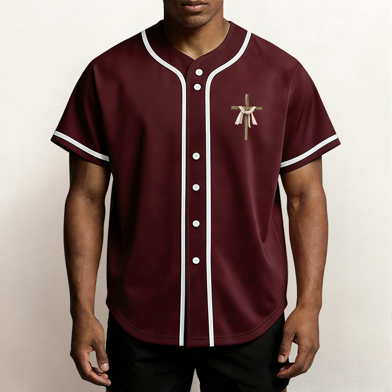 Christianartworkshop Non è qui, è risorto Maglia da baseball unisex Faith - image 30