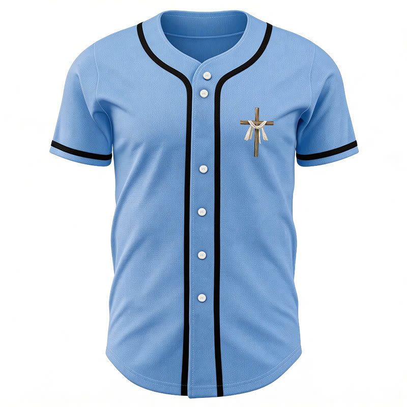 Christianartworkshop Non è qui, è risorto Maglia da baseball unisex Faith - image 41