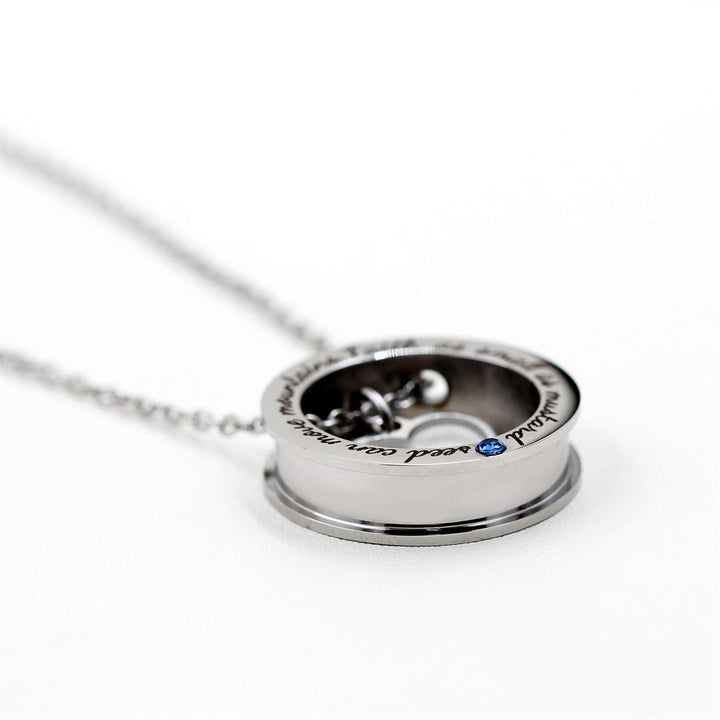Christianartworkshop Collana con ciondolo a forma di cuore e semi di senape: la fede piccola come un semino di senape. - image 4