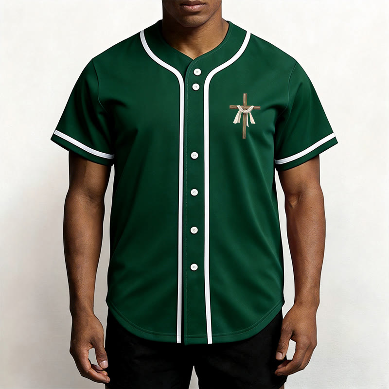 Christianartworkshop Non è qui, è risorto Maglia da baseball unisex Faith - image 44