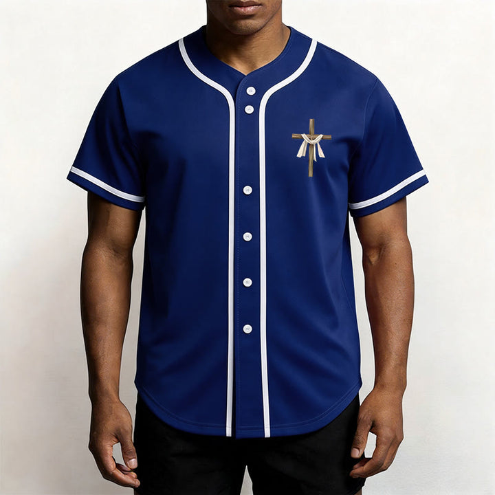 Christianartworkshop Non è qui, è risorto Maglia da baseball unisex Faith - image 51