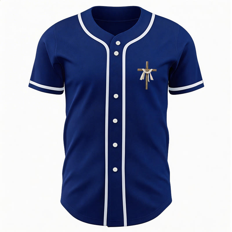 Christianartworkshop Non è qui, è risorto Maglia da baseball unisex Faith - image 55