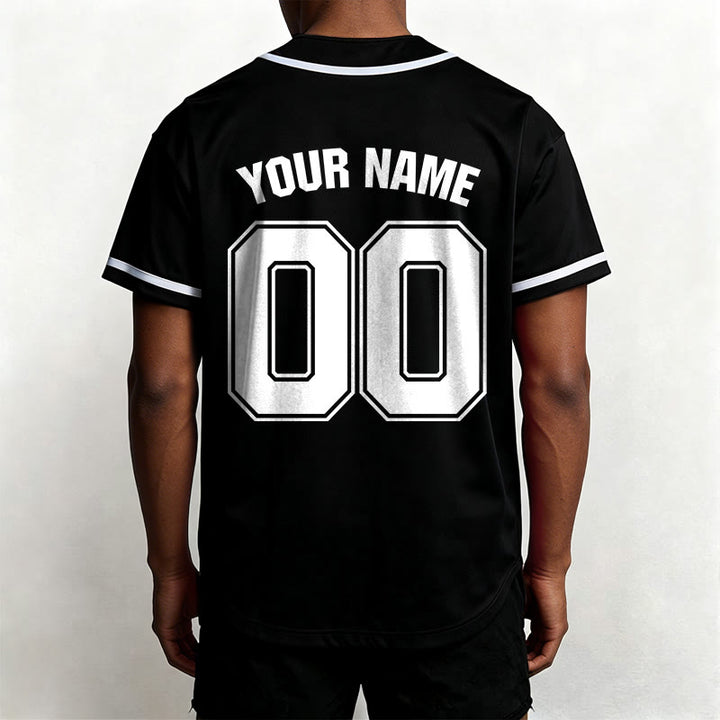 Christianartworkshop Faith Over Fear Maglia da baseball unisex personalizzata con nome e numero - image 3